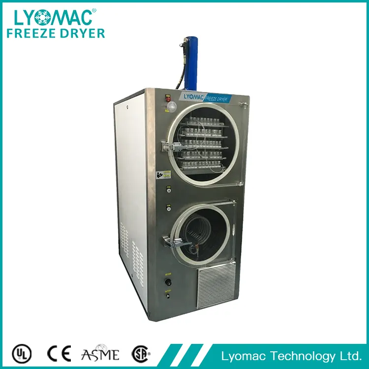 Lyomac の研究室用凍結乾燥機: バイオテクノロジーにおける研究開発のブレークスルーを促進
